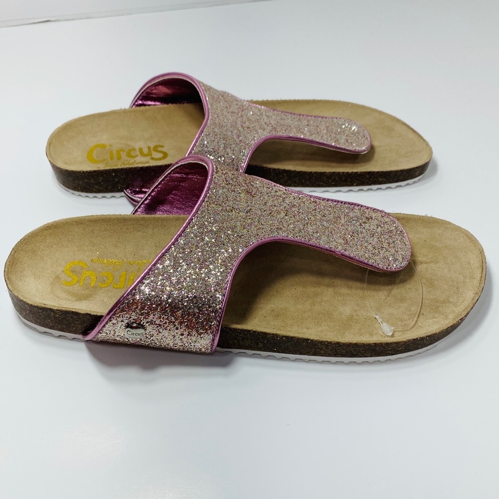 Circus by Sam Edelman Girls Ethel Glitz Sandals